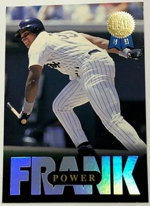1993 Leaf baseball card Chicago White Sox Frank Thomas - Power 6 of 10 - Picture 1 of 2