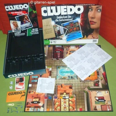 Cluedo - Komplett 1A Top! Entdecken Sie die Geheimnisse! Parker ©2008 ab 9 J. - Bild 1 von 4