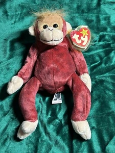 Ty Beanie Babies Schweetheart the Orangutang Toy - Mint - Picture 1 of 7