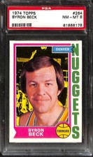 1974 Topps #264 BYRON BECK PSA 8 81888178