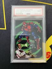 1994 Marvel Universe #3 With Great Power '94 Flair PSA 9 MINT! Spider-Man 🔥🔥🔥