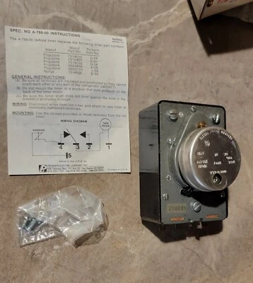 Paragon A-789-00 холодильник размораживания таймер Norge 12-4609 Frigidaire 7514010 новый - Изображение 1 из 4