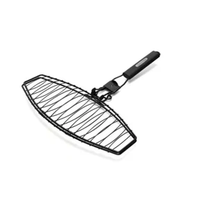 Fish Basket With Detachable Handle | Grillpro Grill Steel Large Chrome In Pro - Picture 1 of 12