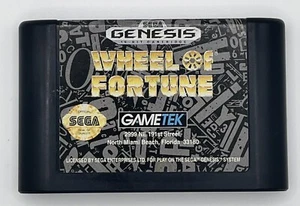 Wheel of Fortune (Sega Genesis) Retro | Vintage Video Game - Tested - Picture 1 of 5