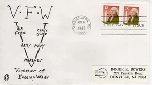 SELLO DE WASHINGTON FDC, SEGUNDA GUERRA MUNDIAL, WASHINGTON, DC 1985 FDC10115 - Imagen 1 de 1