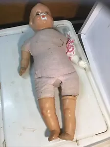 "Muñeco jinete de tela y composición antigua/de colección 21"" necesitará alguna restauración" - Imagen 1 de 11