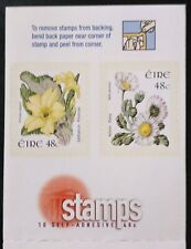 IRELAND 2004 WILD FLOWERS COMPLETE BOOKLET x 10 SELF ADHESIVE MNH. SG SB120...