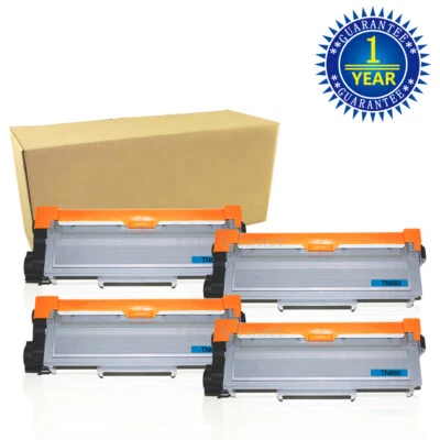 4 cartuchos compatibles de alto rendimiento TN660 TN630 para Brother DCP-L2540DW HL-L2300D Foto 1 de 4