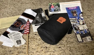 ‘93 Harley Davidson 90th Anniversary Insulated Cooler Bag & Souvenir Kit & Map - Picture 1 of 8