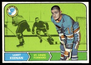 1968-69 Topps Larry Keenan St. Louis Blues #115
