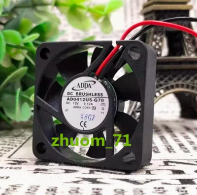 1PC ADDA AD0412US-G70 4010 DC 12V 0.12A 2-Pin 4cm cooling fan - Image 1 of 4