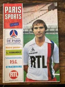 PSG Paris Saint Germain v Strasburgo 1982 1982/83 Lega Francese Swansea interesse - Foto 1 di 3