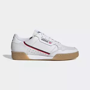 Adidas Originals Continental 80 Streifen IN Weiß Und Zweiton Alle Größen - Bild 1 von 9