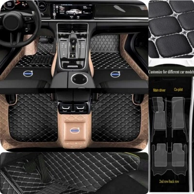 Fit For Volvo C30 C40 C70 Car Floor Mats Waterproof Custom Auto Carpets Luxury - Image 1 of 4