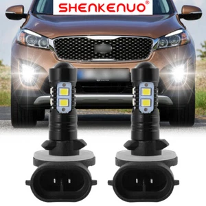 Para Kia Sorento 2011-2016 2X 881 LED Bombillas antiniebla 6000K Lámpara de alta potencia WG01 - Imagen 1 de 11