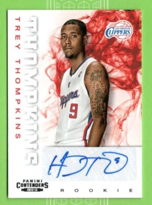 Trey Thompkins 2012-13 Panini Contenders Autograph RC #290 - Image 1 of 2