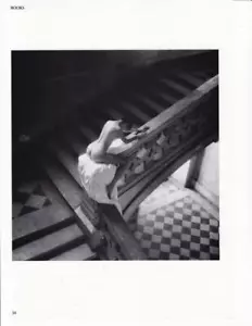 Raro 1988 francés Dominique Issermann desnudo en blanco y negro estampado artístico - Imagen 1 de 1