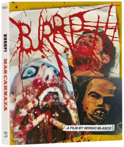 Burrp / Más Carnaza Blu-Ray Massacre Video Sergio Blasco cult 90s Spanish Horror - Foto 1 di 1