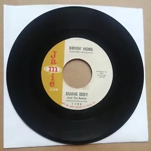DUANE EDDY Drivin Home 45 7" POP ROCK ROCKABILLY Record Vinyl Jamie Records 1961 - Picture 1 of 2
