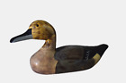 Two Rivers Decoy Co. Duck Decoy Solid Wood Large & Heavy Hand Painted 20" Long