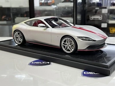 1/18 BBR Ferrari Roma Ferrari 30 Aniversario Plata Mate Foto 1 de 4