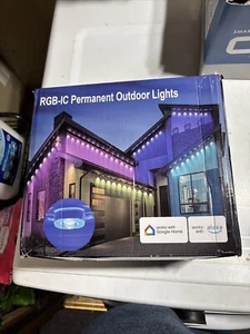 Permanent Outdoor Lights for House 300ft, IP68 Waterproof Outside Lights 300FT - Picture 1 of 3