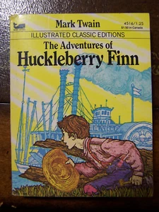 The Adventures of Huckleberry Finn Mark Twain Illustrated Classics Edition 1979 - Bild 1 von 5