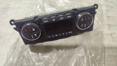 08-12 GMC Acadia Climate Control Module Panel HVAC AC Head Switch 25932036 - OEM - Image 1 of 2