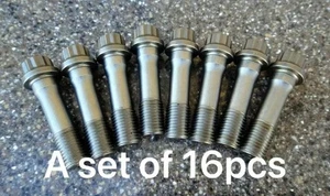 ARP L19 CONNECTING ROD BOLTS 3/8"x1.600" A SET OF 16 PIECES - Bild 1 von 2