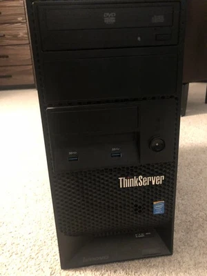 Lenovo THINKSERVER TS140 i3-4330 3.50GHz 4GB RAM 256gb SSD 4TB HDD  - Image 1 of 3
