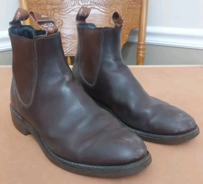 RM Williams коричневый Chelsea ботинки Великобритании 9 США 10 (9GWF 11/17) - Изображение 1 из 4