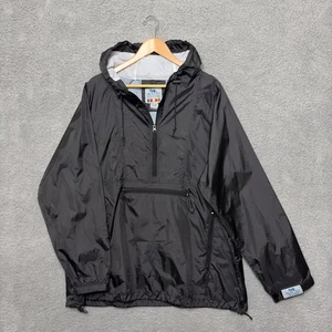 PrincessCruises Impermeable Chaqueta XL Negro Pullover con Capucha Ripstop Poncho Embalable - Imagen 1 de 6