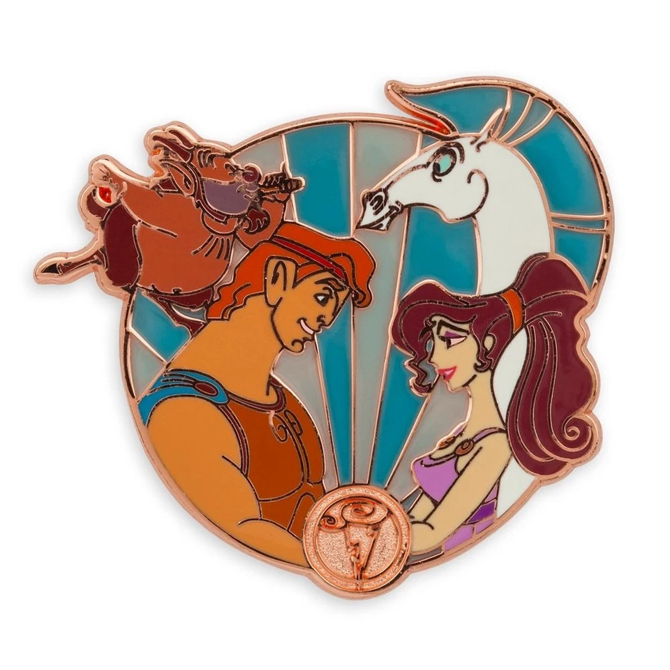 Disney Hercules 25th Anniversary Phil Megara and Pegasus Limited Release pin - Image 1 of 1