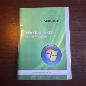 WINDOWS VISTA HOME PREMIUM 32-bit - Medion Recovery Disc NEW - Picture 1 of 4