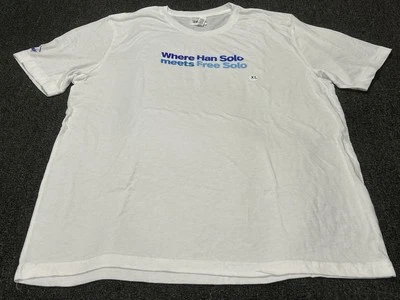 Camiseta Disney Hombre Extra Grande Blanca Disney+ Servicio de Transmisión Gráfico Nueva Sin Etiquetas Foto 1 de 4