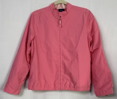Женская спортивная куртка Charter Club с розовой сетчатой подкладкой и карманами на молнии размер M - Изображение 1 из 4