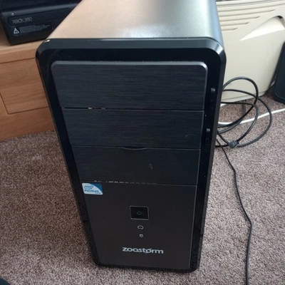Zoostorm Desktop PC BaseUnit Intel i5-4460 3.2GHz 16gbRam 320gb HD Nvidia 1030GT - Image 1 of 4