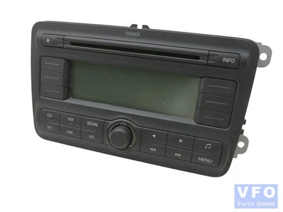 CD Radio Dance original Skoda Fabia 5J 5J0035161A Code fehlt Autoradio - Bild 1 von 4