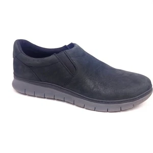 Vionic Shoes Mocassino Uomo Khai Nubuck Nero Resistente alle Intemperie 11,5 M - Foto 1 di 9
