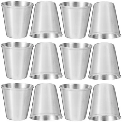  18 Pcs Tazza Da Campeggio in Acciaio Inossidabile Tazze Inossidabili - Immagine 1 di 4
