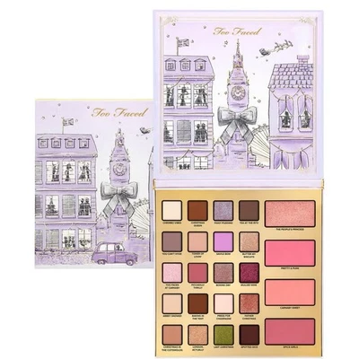 Too Faced Christmas In London Eyeshadow Face Blusher Palette BN RARE Ltd Edition - Image 1 of 4