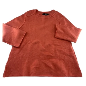 Zara Strickpullover Damen Small Coral Pink Pulli Langarm leicht Y2K - Bild 1 von 11