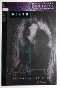 Death the High Cost of Living #3 Signed By Chris Bachalo Numbered 979/1000 NM - Picture 1 of 3