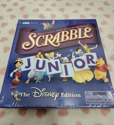 Disney Scrabble Jr 2004 Fully Sealed Box! - Image 1 of 4