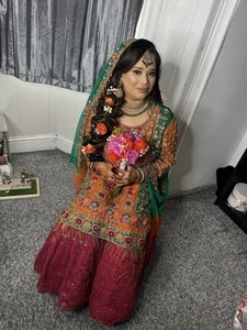 Bridal Mehndi Sharara - Picture 1 of 3