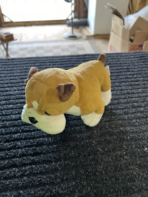 Webkinz Ganz Bulldog HM126 NO CODE Stuffed Animal CLEAN No Stains or Rips - Image 1 of 3