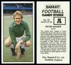 Peter Hucker - Q.P.R. #22 Barratt Football Candy Sticks 1985-6 Bassett Card