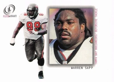 2001 Fleer Legacy #41 Warren Sapp - Image 1 of 2