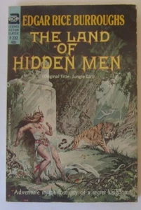 The Land of Hidden Men Edgar Rice Burroughs PB Ace F232 - Imagen 1 de 1