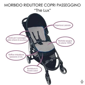 Babysanity® Morbido Riduttore Copri Passeggino Universale Materassino Bambino - Foto 1 di 22